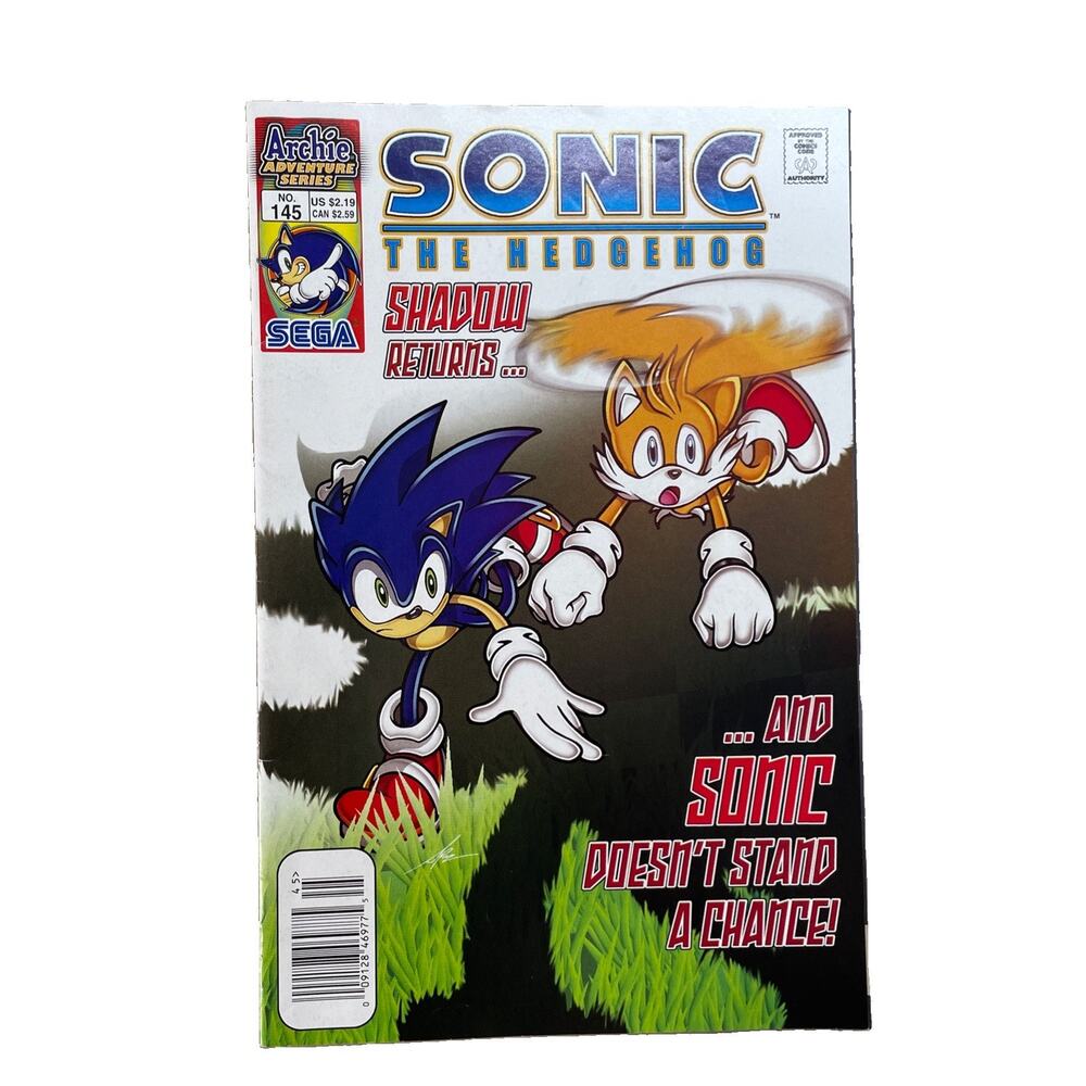 COMIC SONIC THE HEDGEHOG 145 ARCHIE ADVENTURE SERIES SEGA